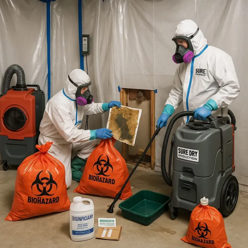Contaminated Water Handling Protocols process in Lakeview, GA