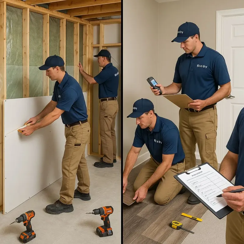 Repairs and Reconstruction process in Lakeview, GA