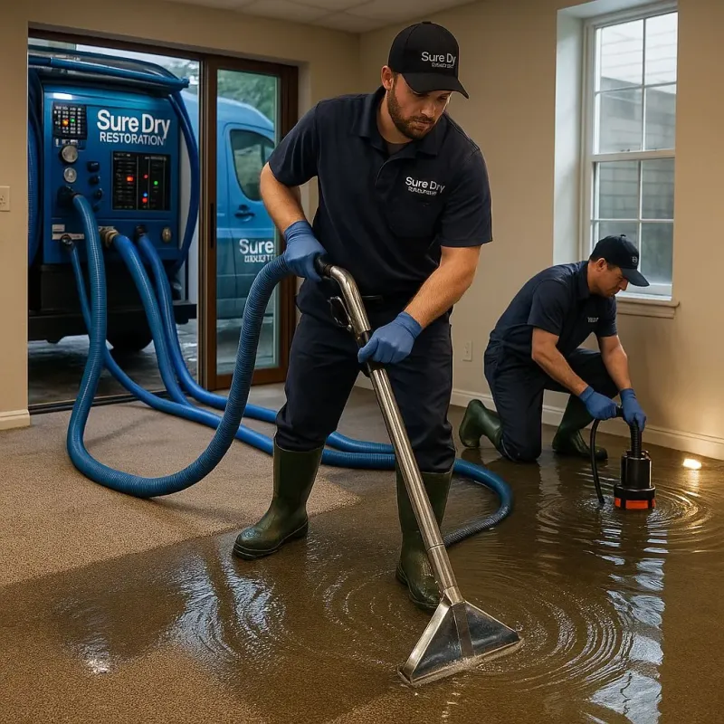 Water Extraction and Removal process in Lakeview, GA